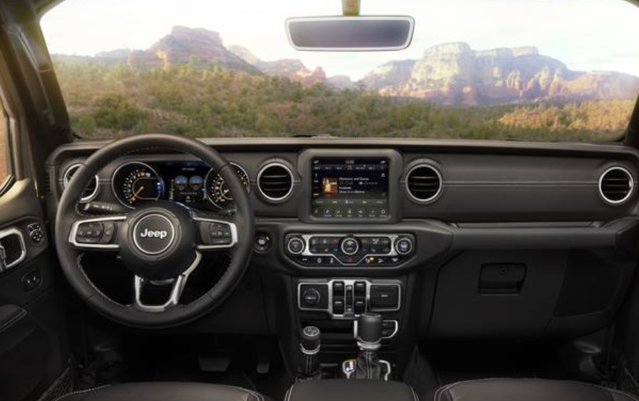 2019 Jeep Wrangler Front Dashboard Interior